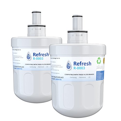 Premium Refrigerator Water Filter fits Samsung Aqua-Pure DA29-00003G, DA29-00003F, DA29-00003B