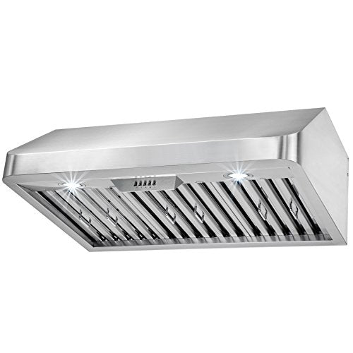 FIREBIRD 30" Under Cabinet Stainless Steel Kitchen Range Hood Vent