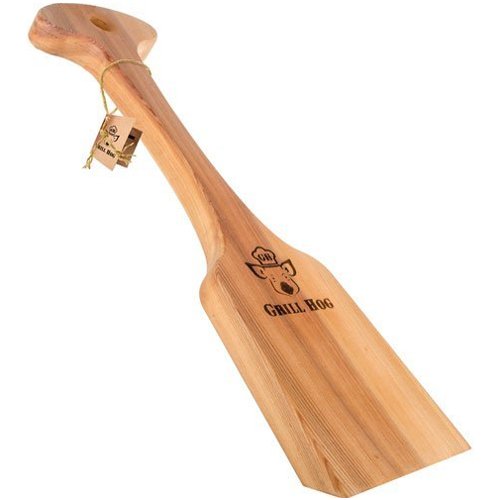 Grill Hog Cedar BBQ Grill Scraper - Full Size