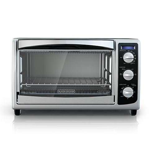 BLACK+DECKER TO1675B 6-Slice Convection Countertop Toaster Oven
