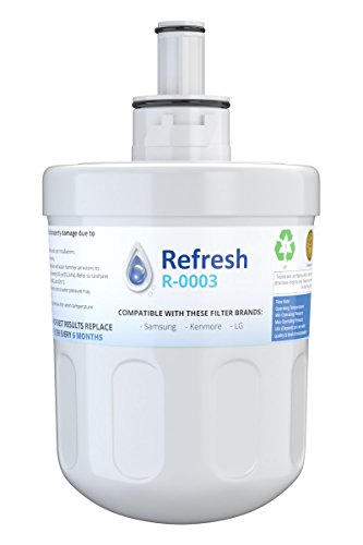 Premium Refrigerator Water Filter fits Samsung Aqua-Pure DA29-00003G, DA29-00003F, DA29-00003B
