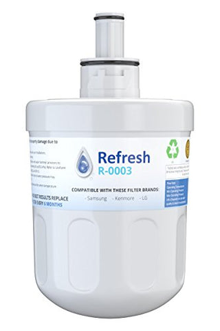 Premium Refrigerator Water Filter fits Samsung Aqua-Pure DA29-00003G, DA29-00003F, DA29-00003B