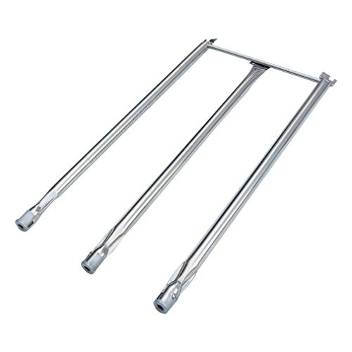 onlyfire Stainless Steel Burner Tube Set for Weber Genesis Silver B and C, Spirit 700 and Genesis Gold Gas Grills (28 1/8 x 12 3/4 inches)