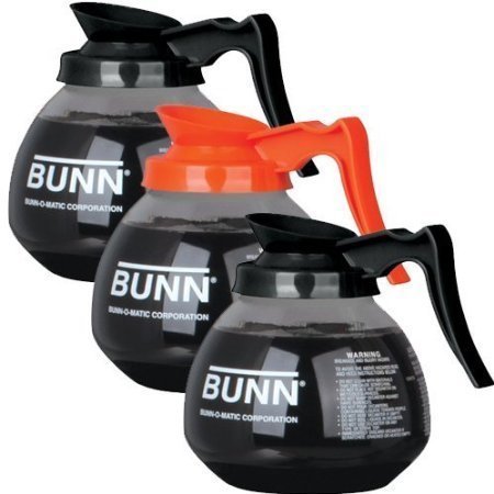 BUNN Coffee Pot Decanter/Carafe, 12 Cup Capacity, Set of 3