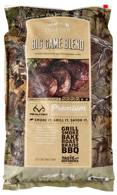 Traeger Pellet Grills PEL320 33 lb Big Game Pellets