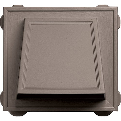 Builders Edge 140056774008 6" Hooded Vent 008, Clay