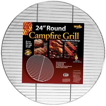 1 X Round Campfire Grill Grid for Fire Rings 24-inch