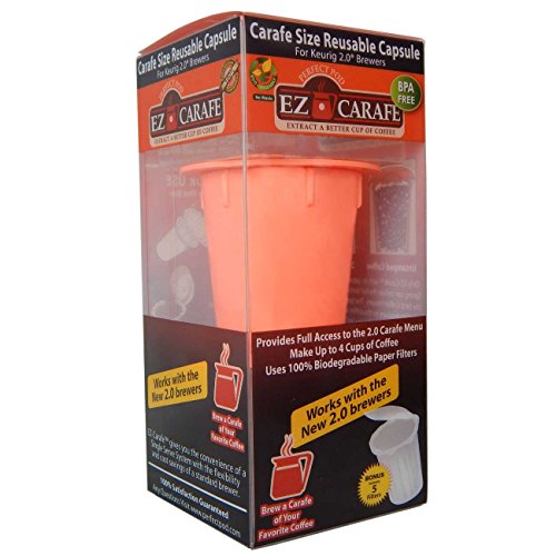 Perfect Pod EZ-Carafe Refillable Capsule, Keurig 2.0 compatible