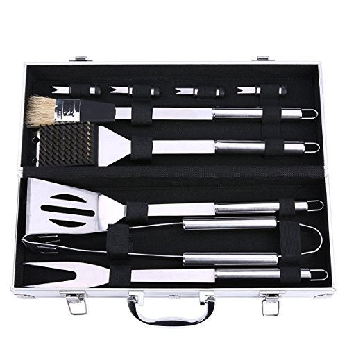 BBQ Grill Tools Set,Discoball Stainless Steel Utensils