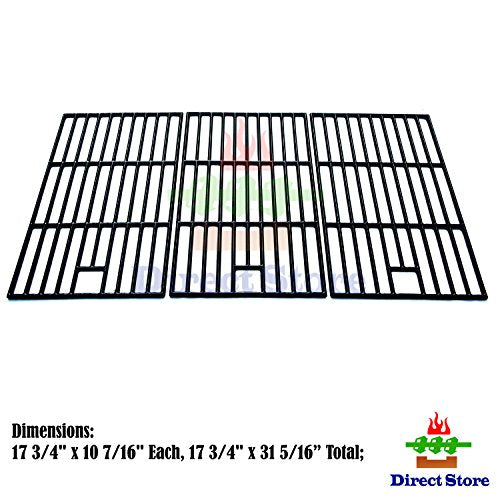 Direct store Parts DC102 Porcelain Cast Iron Cooking grid Replacement Master Forge, Perfect Flame Gas Grill