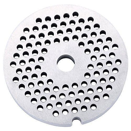 Avan-Pacific #12 Stainless Steel Meat Grinder Cutting Plate / Sausage Plate Only For MetalGear Meat Grinder UMG-3010