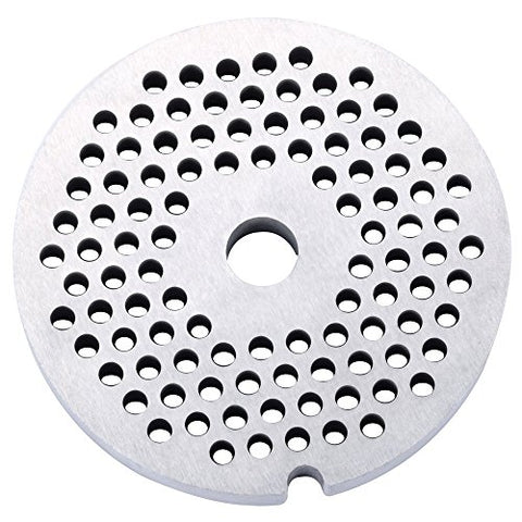 Avan-Pacific #12 Stainless Steel Meat Grinder Cutting Plate / Sausage Plate Only For MetalGear Meat Grinder UMG-3010