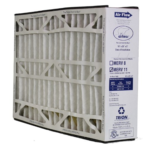 259112-105 16x25x5 Trion Air Bear Supreme 1400 MERV 11 Media Filter