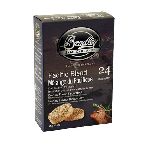 Bradley Smokers Pacific Blend Bisquettes, 24-Pack
