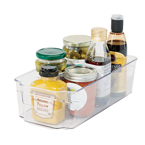 Oggi  Clear Stackable Storage Bin for Fridge