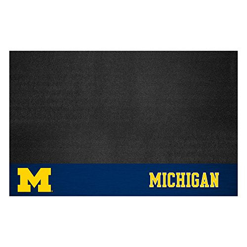 Fanmats NCAA University of Michigan Wolverines Vinyl Grill Mat