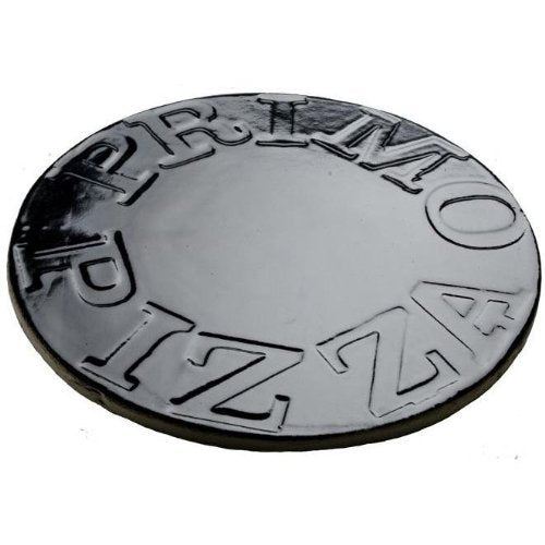 Primo 340 Porcelain Glazed Pizza Baking Stone for Primo Oval Junior Grill