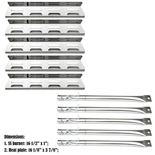 Direct store Parts Kit DG250 Replacement Perfect Flame SGL2008A,SLG2007A,SLG2007B,SLG2007D Stainless Steel Heat Plate&Burner (5)