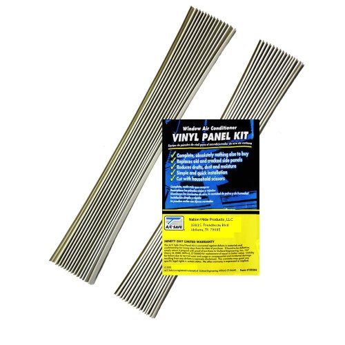 Air Conditioning Window Unit Replacement Vinyl Accordian Side Panel Kit