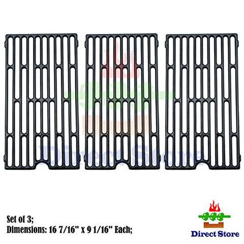Direct store Parts DC105 (1-pack) Porcelain Cast Iron Cooking grid Replacement Vermont Castings, Chargriller, Jenn Air Gas Grill