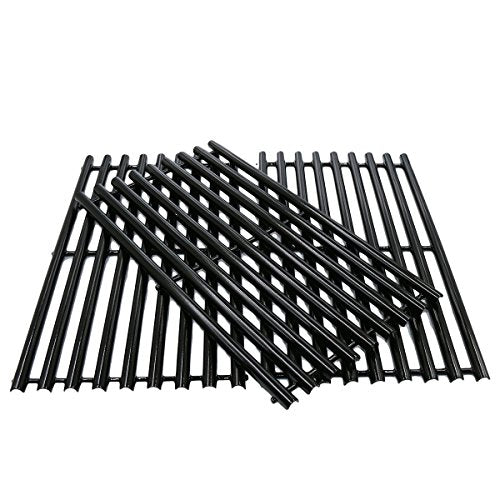 Porcelain Steel Channel Cooking Grid Replacement for Gas Grill Model Charbroil 463440109, Sold as a set of 3; aftermarket replacements