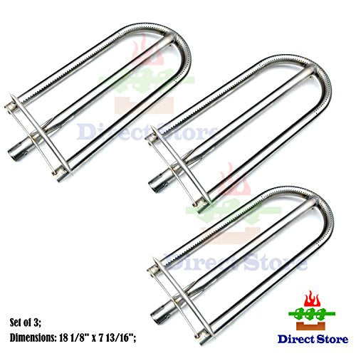 Direct store Parts DA110 (1-pack) Stainless Steel Burner Replacement Alfresco Gas Grill