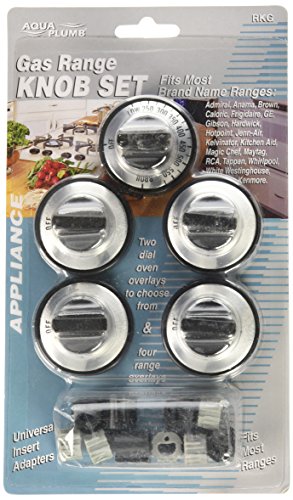 AquaPlumb RKG Not Applicable Gas Range Knob- 5PC/Card