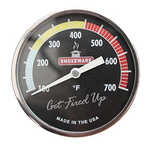 Multi-Colored Black SmokeWare Temp. Gauge (Large 3" Face)