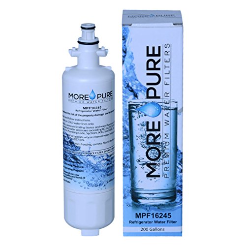 LG Water Filter for Refrigerator-Water & Ice Dispenser, Compatible With LG LT700P - MPF16245 - MORE Pure Filters