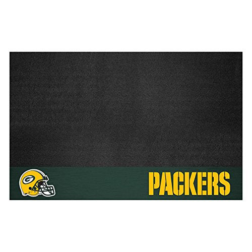 FANMATS NFL Green Bay Packers Vinyl Grill Mat