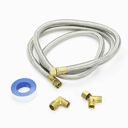 5 Ft. Stainless Steel Braided Installation Kit