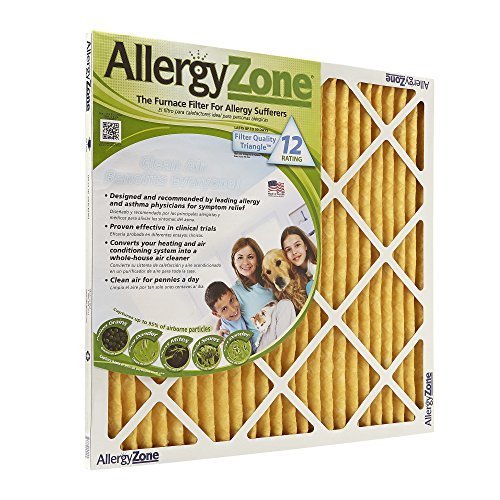 AllergyZone AZ20301 Air Filter for Allergy Sufferers, 20 x 30 x 1"