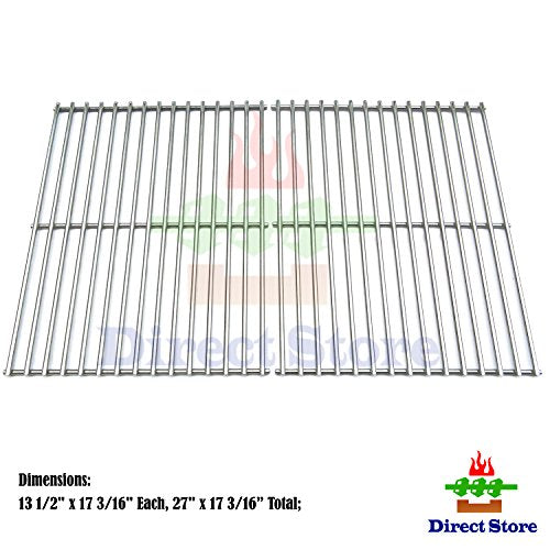 Direct store Parts DS110 Solid Stainless Steel Cooking grids Replacement Grill Master; Brinkmann; Uniflame Grill