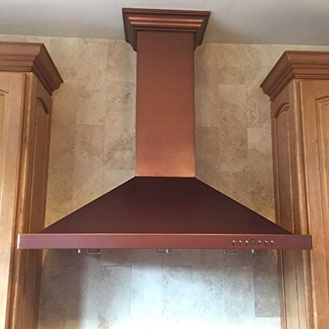 Z Line 8KBB-30 760 CFM Wall Mount Range Hood with Black Finish