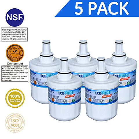 IcePure DA2900003G Refrigerator Water Filter Replacement Samsung DA2900003G,HAFIN1,PUR W10132126,RWF1000A