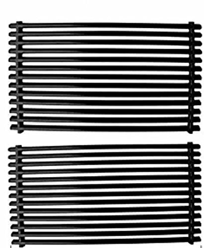 7527 9869 7526 7525 Porcelain Steel Replacement Cooking Grate for Weber 7527, Lowes Model Grills, Set of 2