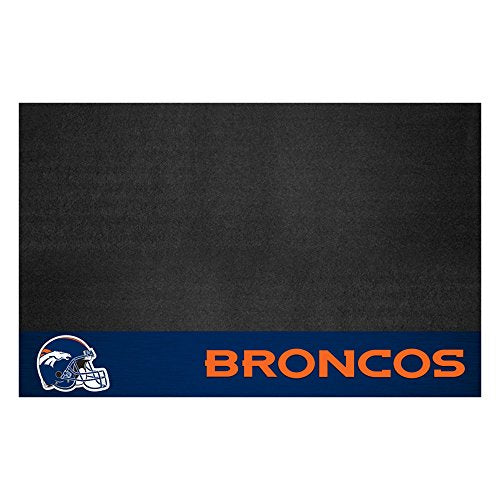 Fanmats 12183 NFL Denver Broncos Vinyl Grill Mat