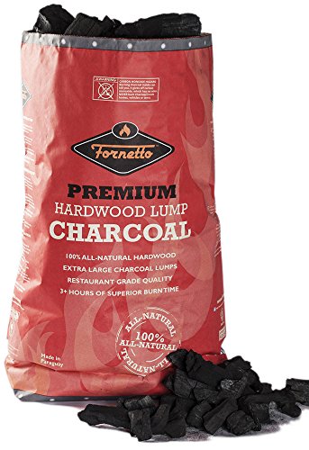 Fornetto Quebracho Hardwood Lump Charcoal, 20# Bag