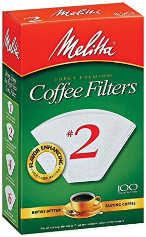 Melitta USA INC 622712 Cone Coffee Filters