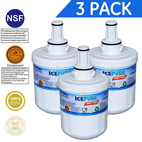 IcePure DA2900003G Refrigerator Water Filter Replacement Samsung DA2900003G,HAFIN1,PUR W10132126,RWF1000A