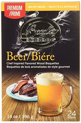 Bradley Smoker BTBR24 Beer Flavor Banquettes (24 Pack), Brown