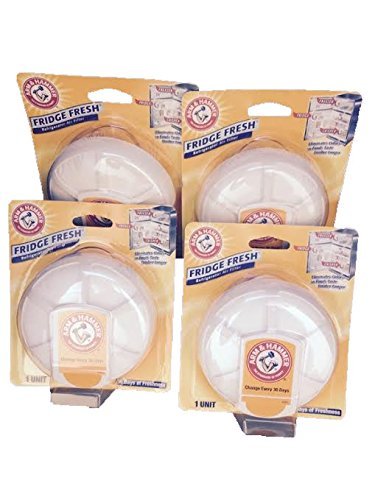 Fridge Fresh Refrigerator Air Filter By Arm & Hammer, Eliminates Odors-4 Total Air Filters