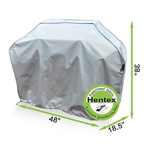 Hentex Cover BBQ Grill Cover, Water Resistant, Breathable, UV Protection, Cold-resistant, Scratch-free Soft interior, advanced functional three-layered fabric, 3 Years Warranty