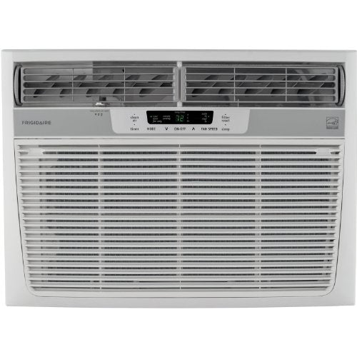 Frigidaire 15,100 BTU 115V Window-Mounted Median Air Conditioner with Temperature Sensing Remote Control