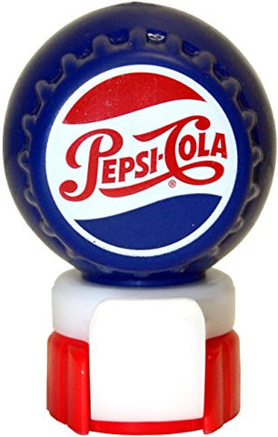 Jokari Pepsi Heritage Logo Fizz Keeper Pump and Pour Soda Bottle