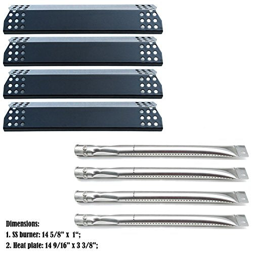 bbq factory Replacement Sunbeam Nexgrill Grill Master 720-0697 Grill Burners,Heat Plates