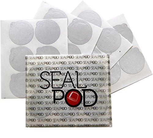 Sealpod Espresso and Tea Lids for Reusable Nespresso Compatible Capsules