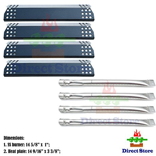 Direct store Parts Kit DG142 Replacement Sunbeam,Nexgrill,Grill Master 720-0697 Gas Grill Burners,Heat Plates