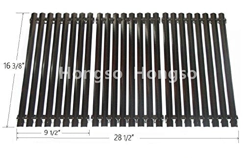 Hongso PCA343-NEW Porcelain Steel Cooking Grid Replacement for Select Uniflame Gas Grill Models, Sold as a set of 3; aftermarket replacements