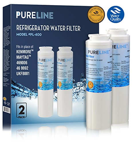 Maytag UKF8001 PUR Fast Flow Water Filter Replacement UKF8001AXX, EDR4RXD1, Whirlpool 4396395, Puriclean II, Kenmore 9006 By Pure Line